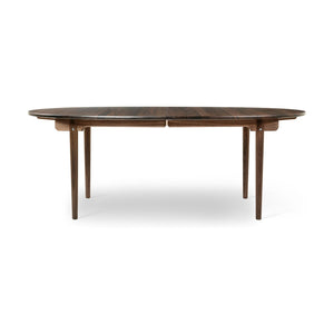 Carl Hansen & Søn CH338 Eettafel - Geolied walnoothout donkerbruin
