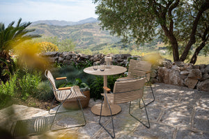 Houe Click Dining tuinstoel met arm Beige