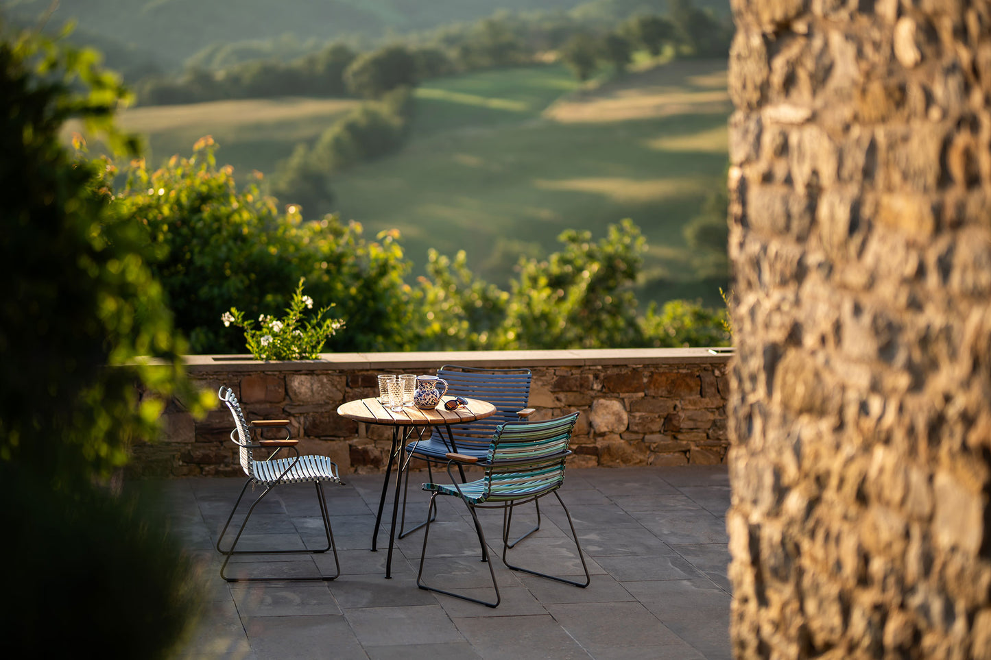 Houe Click Dining tuinstoel met arm Multi Color 2