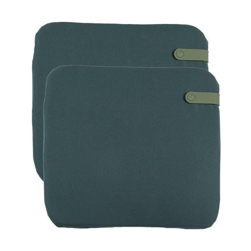 Fermob Color Mix Duo zitkussen 41x45 cm Night Blue