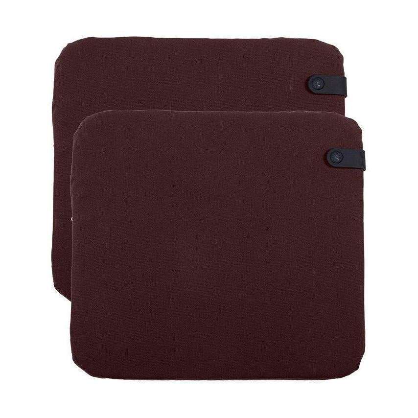 Fermob Color Mix Duo zitkussen 41x45 cm Burgundy