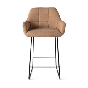 Jesper Home Noto barkruk H65 Toasted Toffee slide black