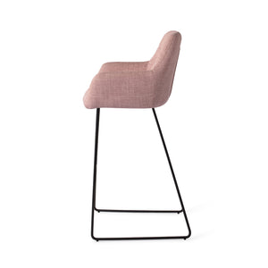 Jesper Home Noto barkruk H75 Vintage Rose slide black
