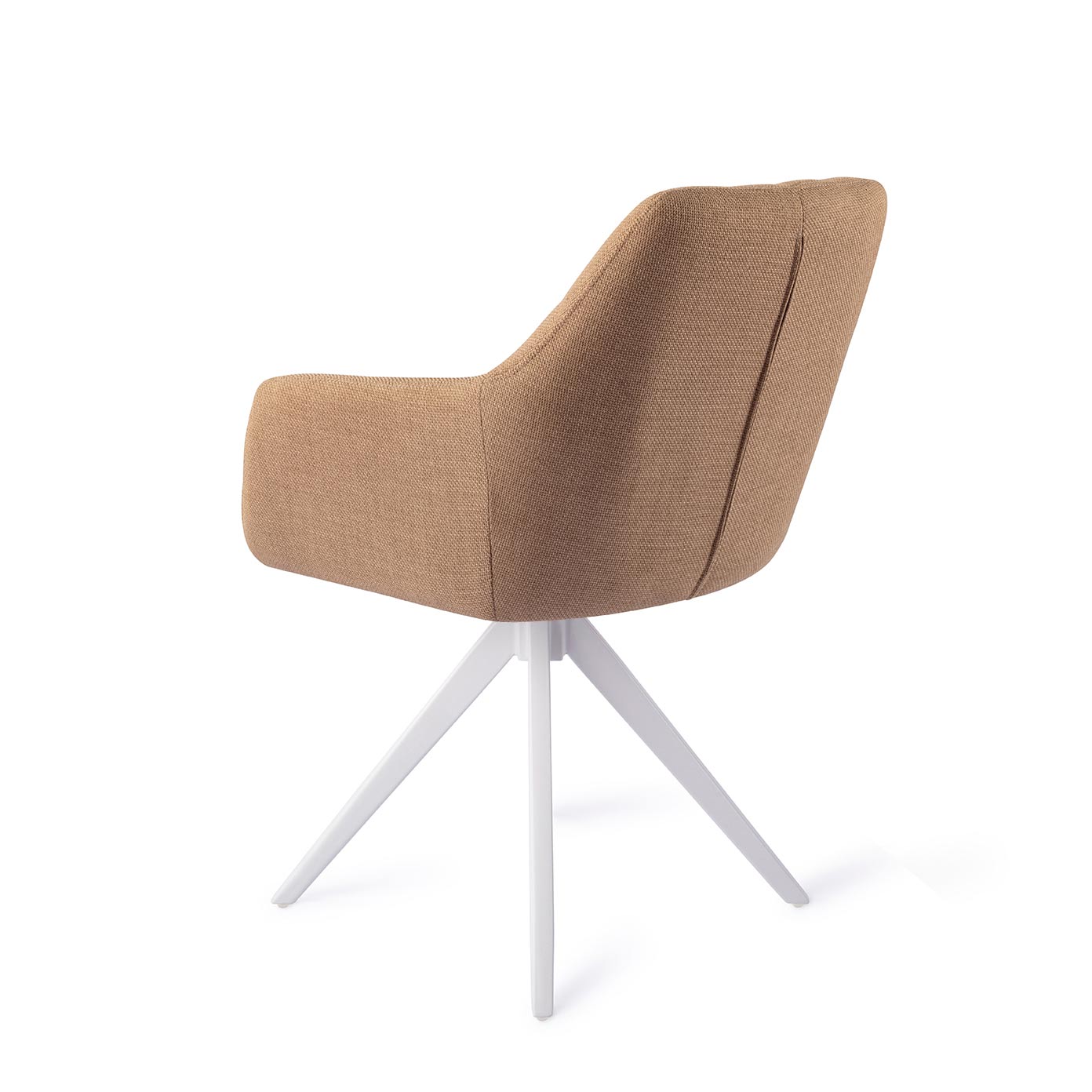 Jesper Home Noto eetkamerstoel Toasted Toffee turn white