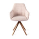 Jesper Home Noto eetkamerstoel Petal Pink turn rose