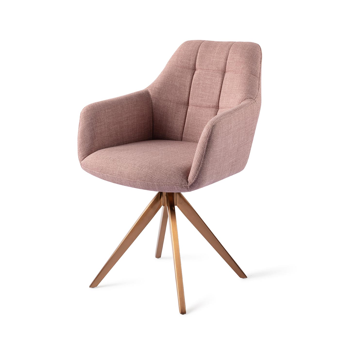 Jesper Home Noto eetkamerstoel Vintage Rose turn rose