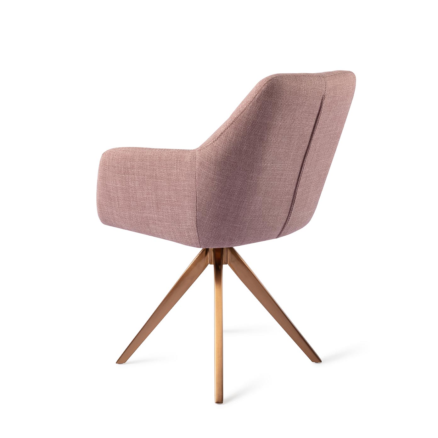 Jesper Home Noto eetkamerstoel Vintage Rose turn rose