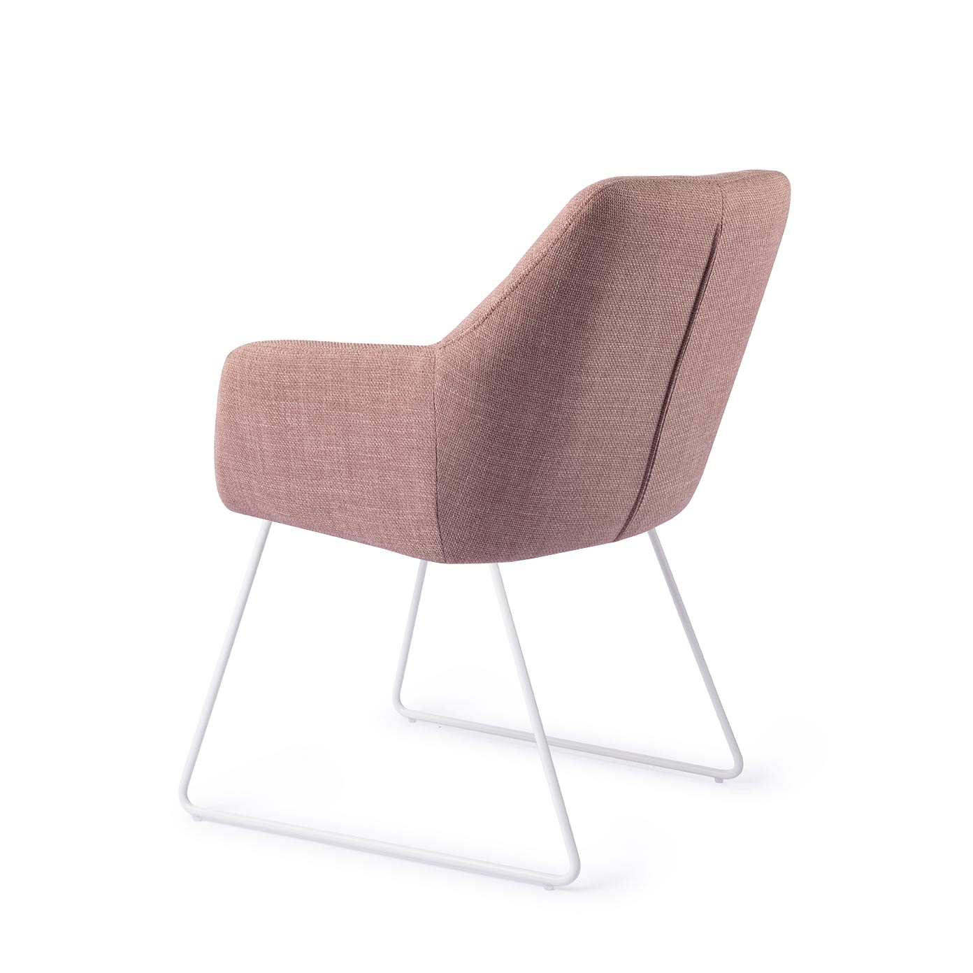 Jesper Home Noto eetkamerstoel Vintage Rose slide white