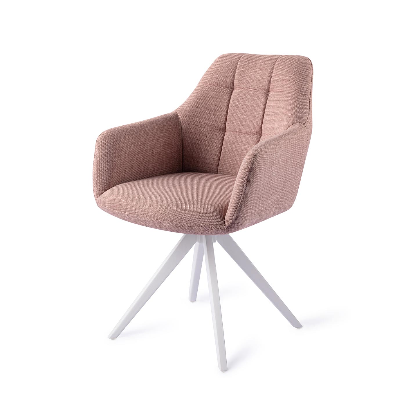 Jesper Home Noto eetkamerstoel Vintage Rose turn white