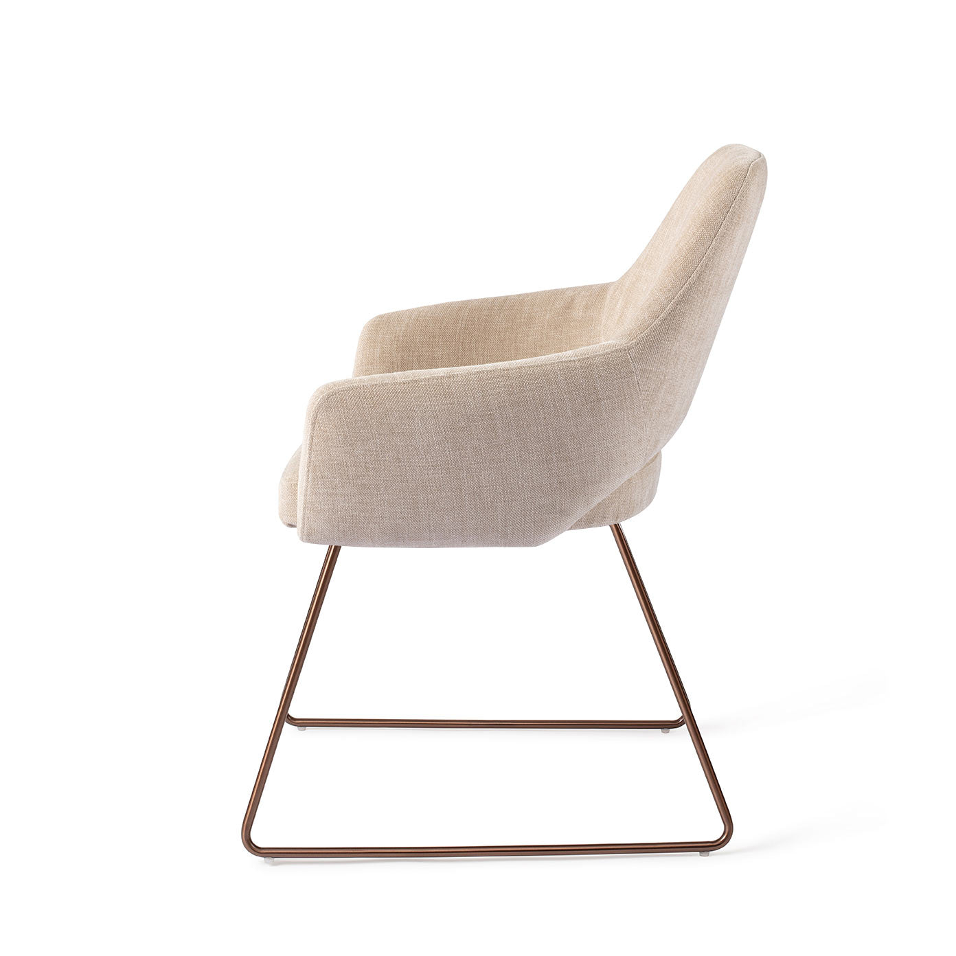 Jesper Home x HelloChair Yanai eetkamerstoel Canvas Cloud slide rose