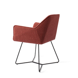 Jesper Home Tome eetkamerstoel Shabby Saffron beehive black