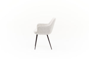 HelloChair HC29 Mijs eetkamerstoel Alpine Champagne vierpoot zwart