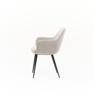 HelloChair HC29 Mijs eetkamerstoel Sneak Naturel vierpoot zwart