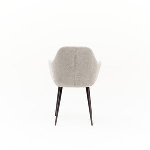 HelloChair HC29 Mijs eetkamerstoel Sneak Naturel vierpoot zwart