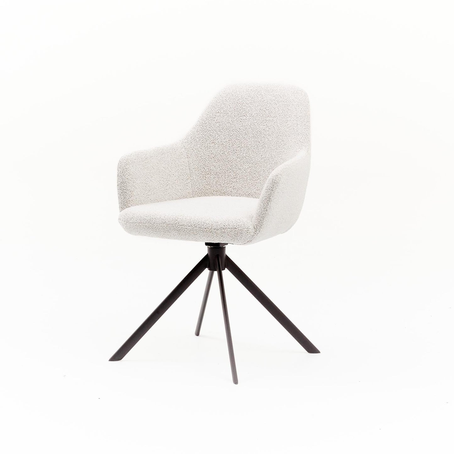 HelloChair HC29 Mijs eetkamerstoel Alpine Champagne spinpoot zwart