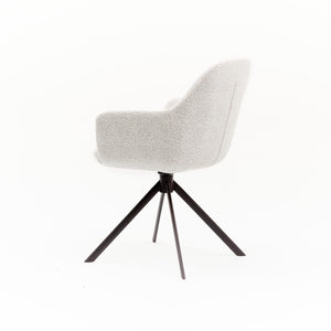 HelloChair HC29 Mijs eetkamerstoel Alpine Champagne spinpoot zwart