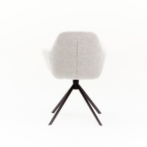 HelloChair HC29 Mijs eetkamerstoel Alpine Champagne spinpoot zwart