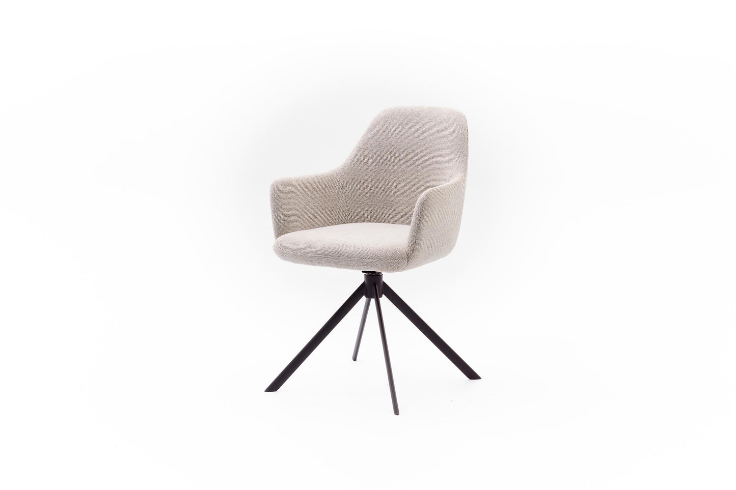 HelloChair HC29 Mijs eetkamerstoel Sneak Naturel spinpoot zwart