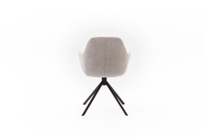 HelloChair HC29 Mijs eetkamerstoel Sneak Naturel spinpoot zwart