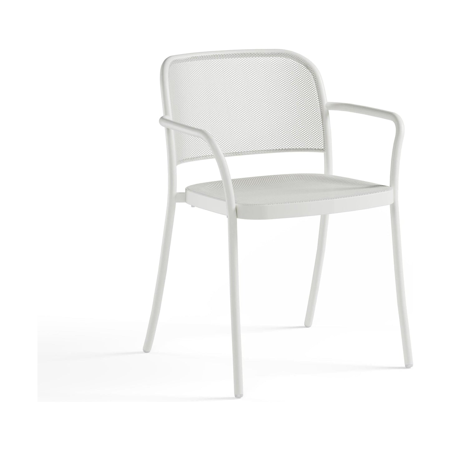 EMU Café tuinstoel met arm matt white