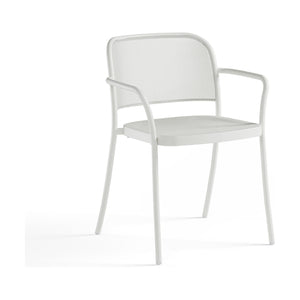 EMU Café tuinstoel met arm matt white