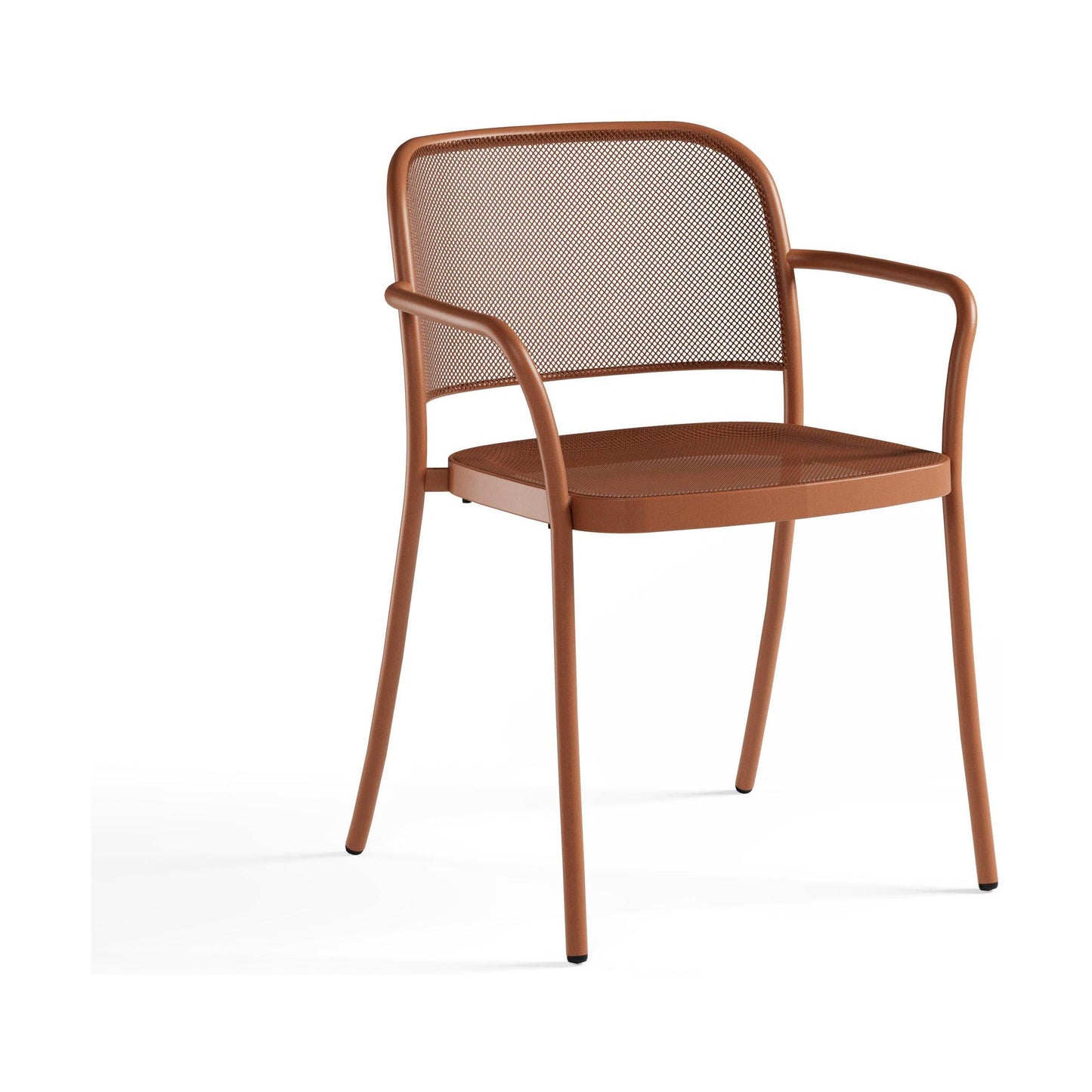 EMU Café tuinstoel met arm maple red
