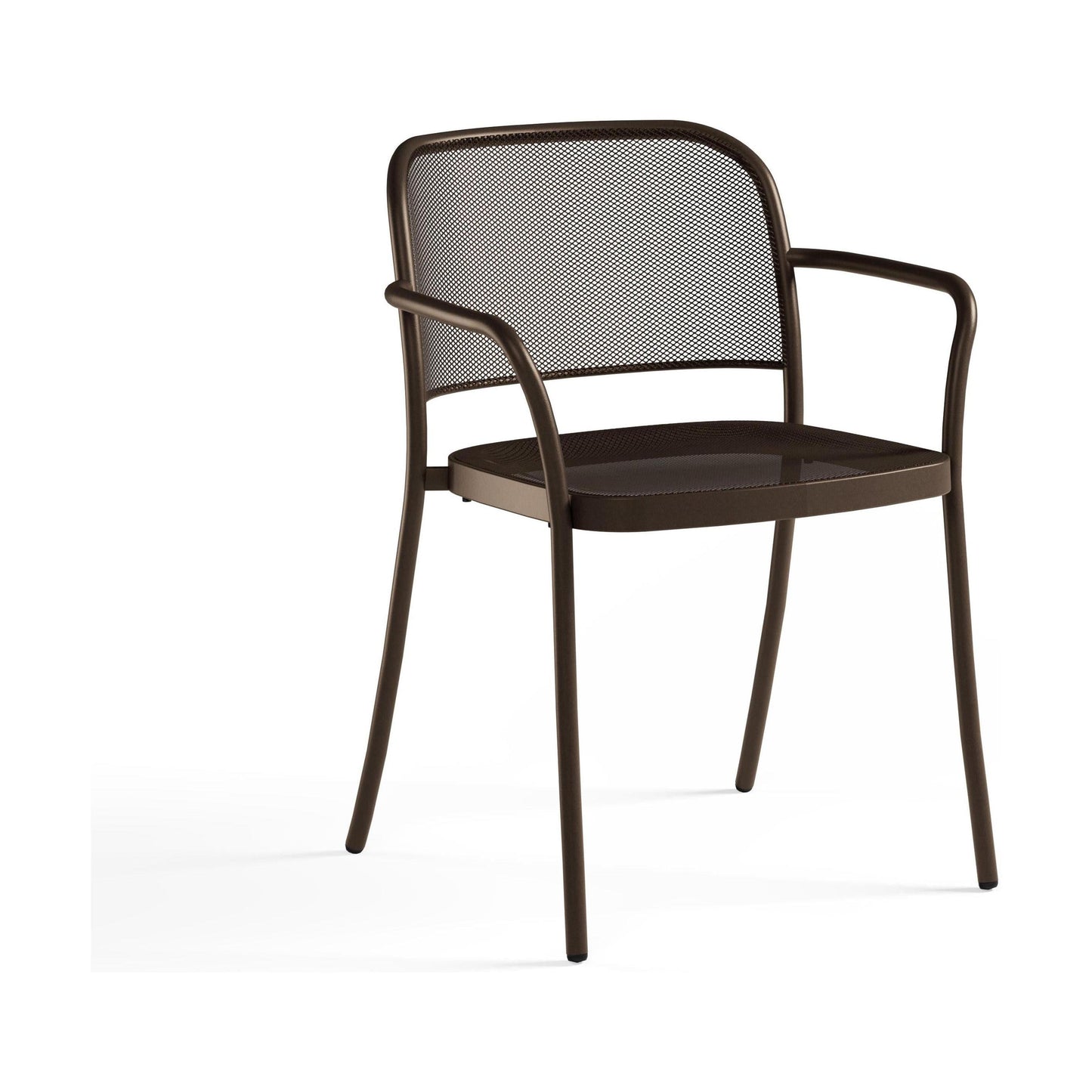 EMU Café tuinstoel met arm indian brown