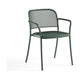 EMU Café tuinstoel met arm dark green