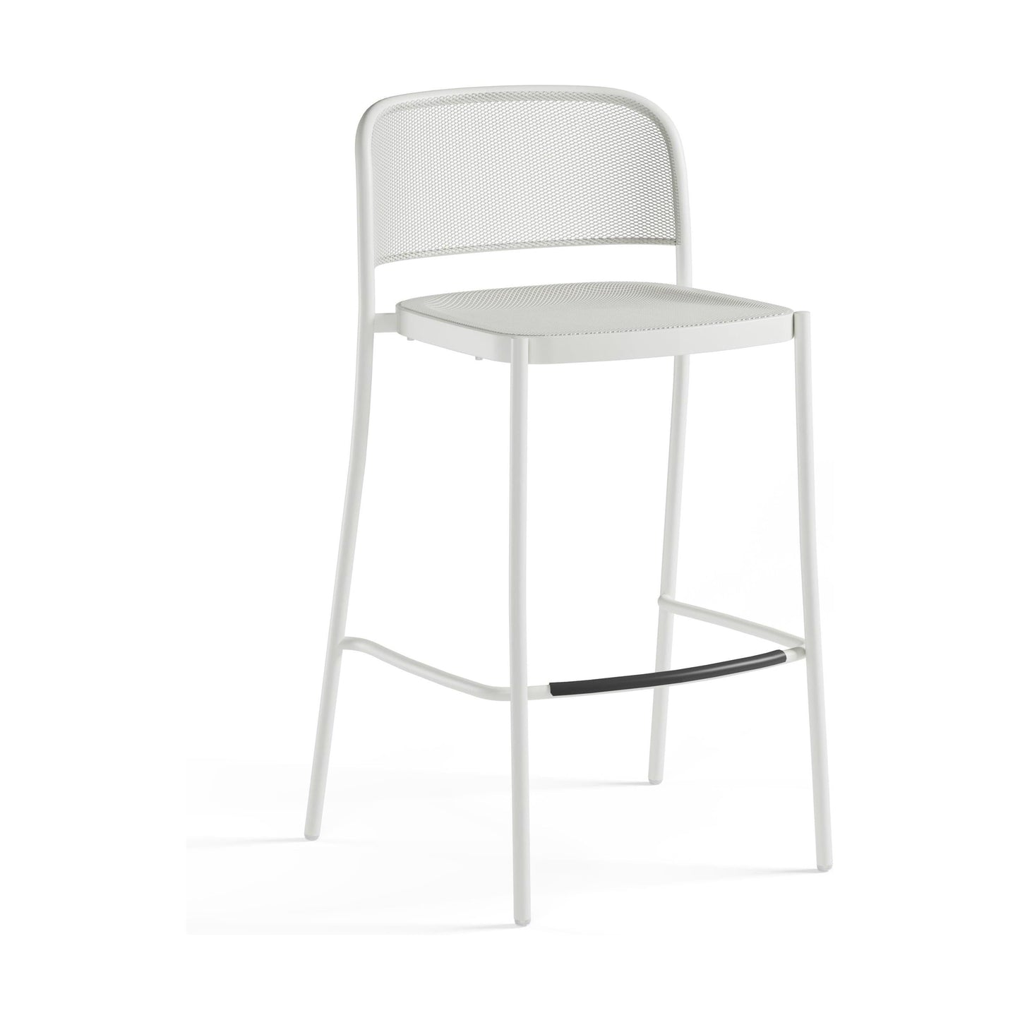 EMU Café barkruk H75 matt white