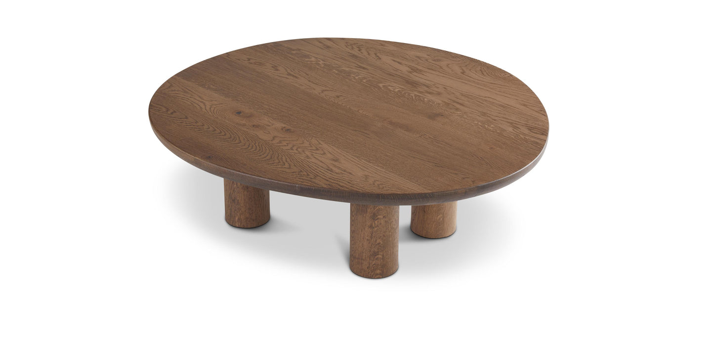 Dyyk Canu salontafel eiken Tabacco Light 105x95 cm