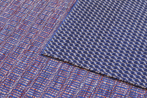 HAY Channel vloerkleed 60x200 cm Blue/White