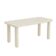Hello Table Gloss eettafel rechthoek 200x80 cm hoogglans RAL1013