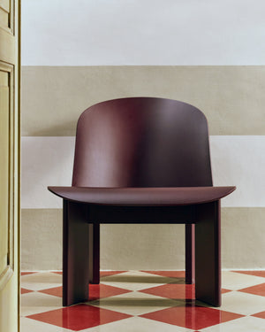 HAY Chisel fauteuil Dark Bordeaux