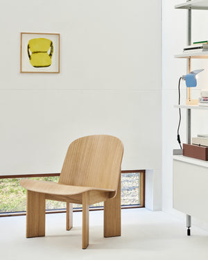 HAY Chisel fauteuil gelakt eikenhout