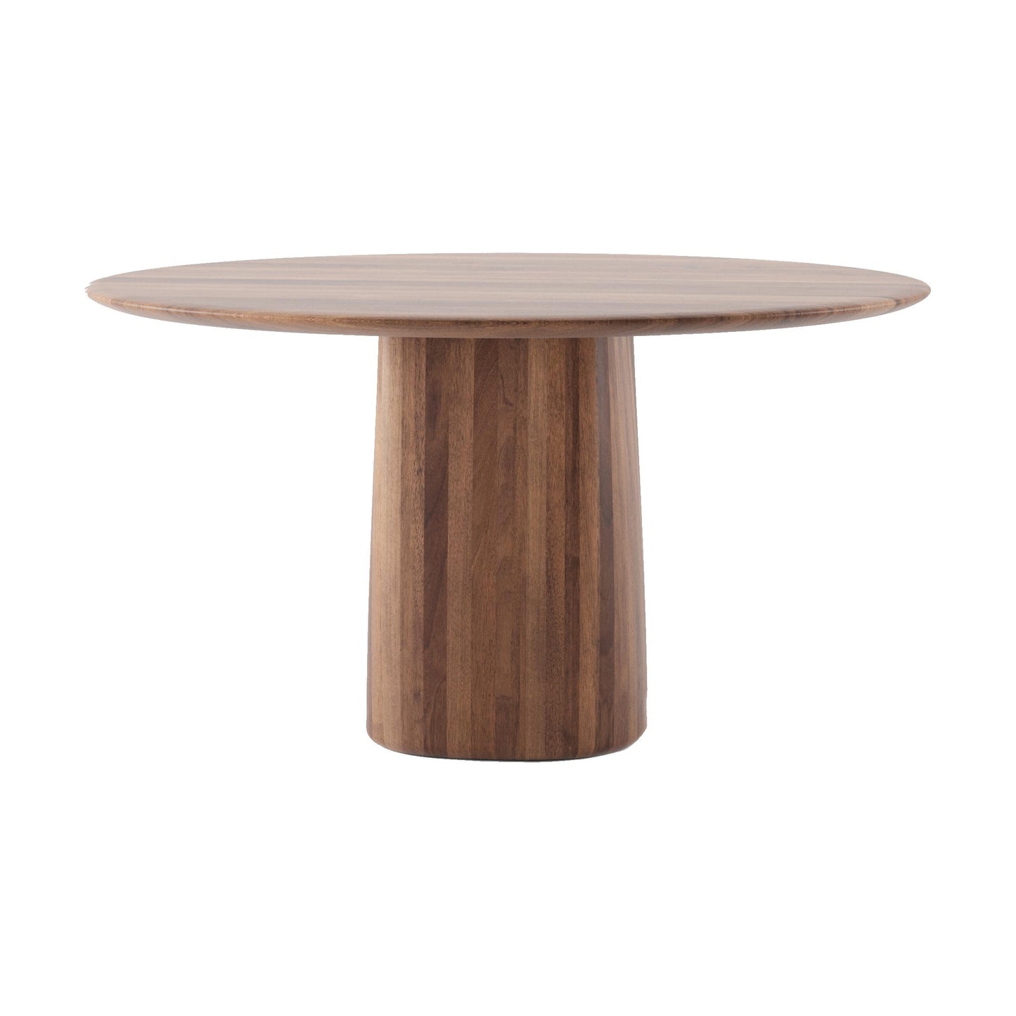 Artisan Column eettafel rond Ø120 cm walnoot