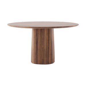 Artisan Column eettafel rond Ø120 cm walnoot