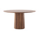 Artisan Column eettafel rond Ø120 cm walnoot