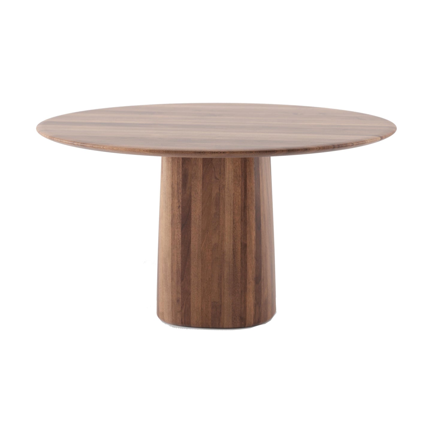 Artisan Column eettafel rond Ø120 cm walnoot