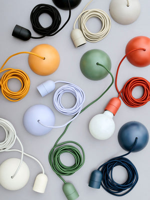 HAY Common Cord Set voor hanglamp Clay White