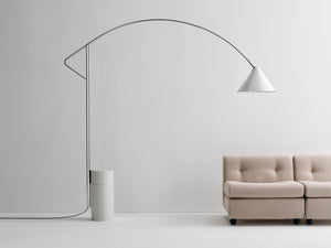 HAY Compass vloerlamp Brushed Aluminium