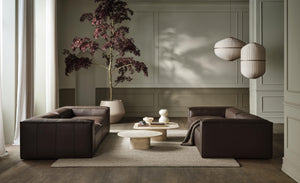 Bolia Lucén hanglamp Ellipse Ø90 cm dark oak