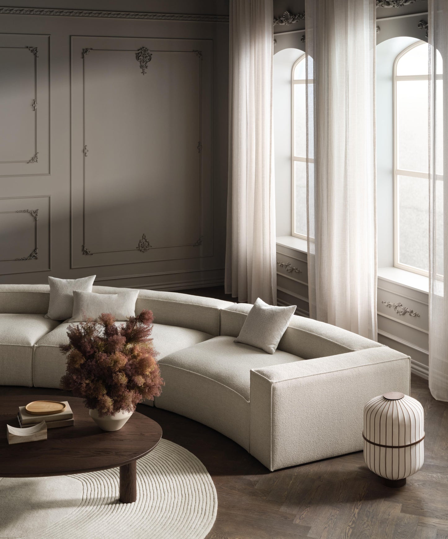 Bolia Lucén vloerlamp dark oak