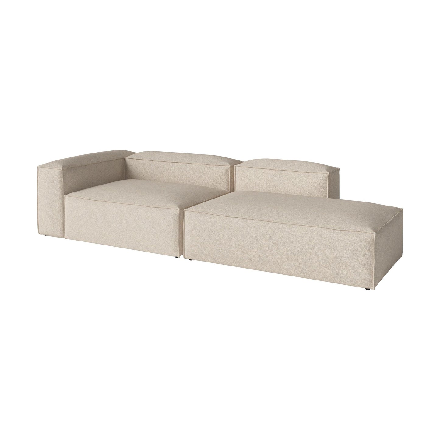 Bolia Cosima 3-zits bank 300 cm open eind rechts Monza beige