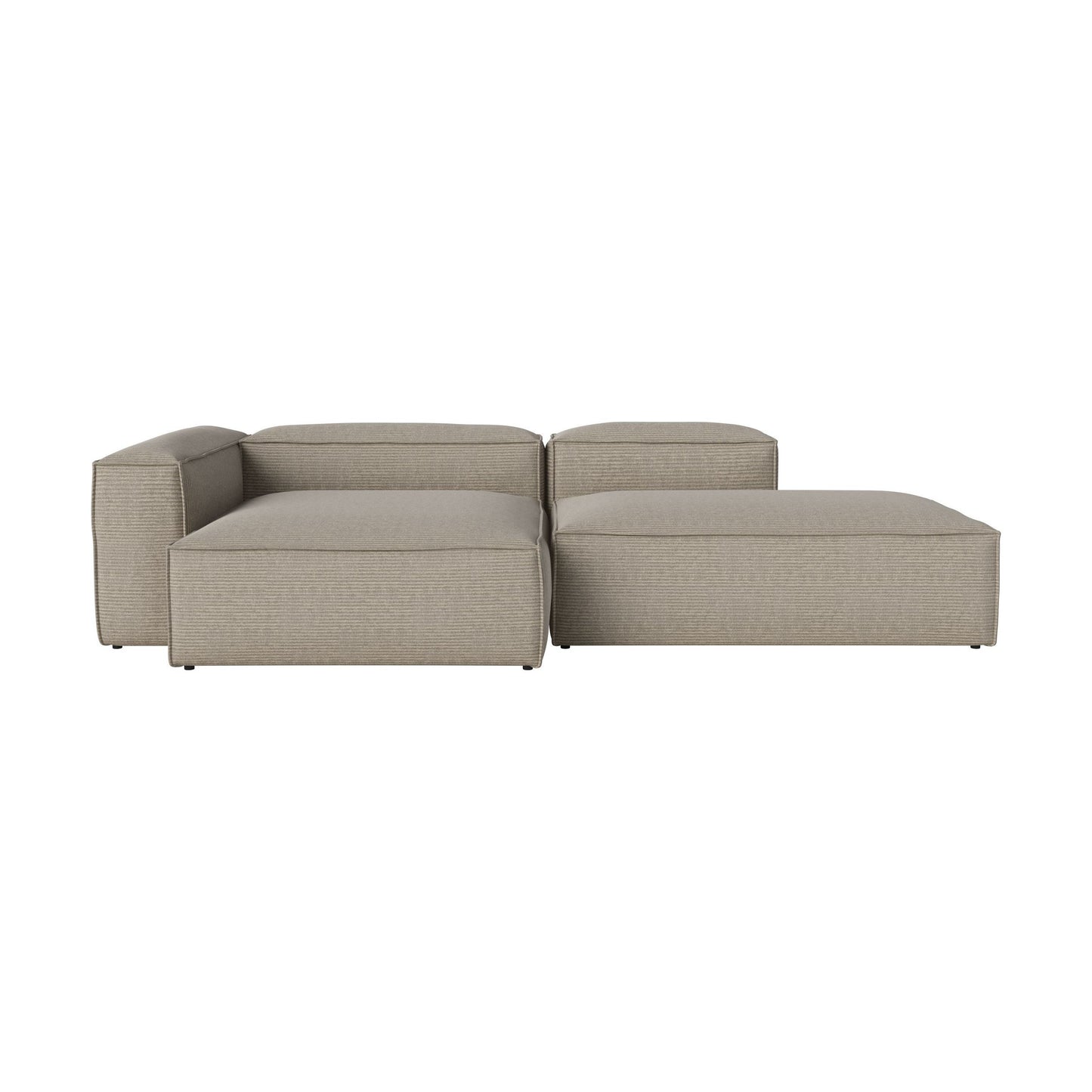 Bolia Cosima 3-zits bank 300 cm chaise longue links open eind Globa sand