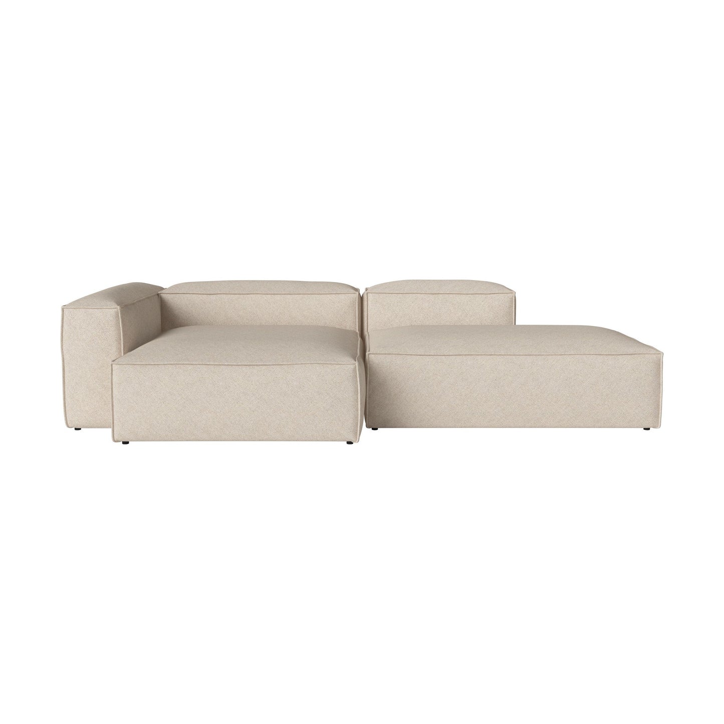 Bolia Cosima 3-zits bank 300 cm chaise longue links open eind Monza beige
