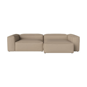 Bolia Cosima 3-zits bank 300 cm chaise longue rechts Vilme dark beige