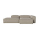 Bolia Cosima 3-zits bank 300 cm chaise longue rechts open eind Globa sand