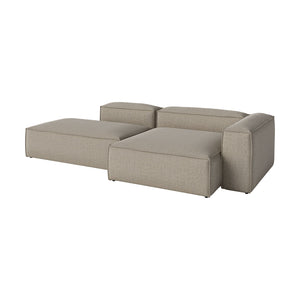 Bolia Cosima 3-zits bank 300 cm chaise longue rechts open eind Globa sand
