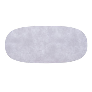 Bree's New World StorQ eettafel superellips 240x120 cm HPL Sand Stone/eiken white