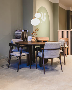 HelloTable Turtle eettafel Deens ovaal 180x100 cm eiken Dark Stained